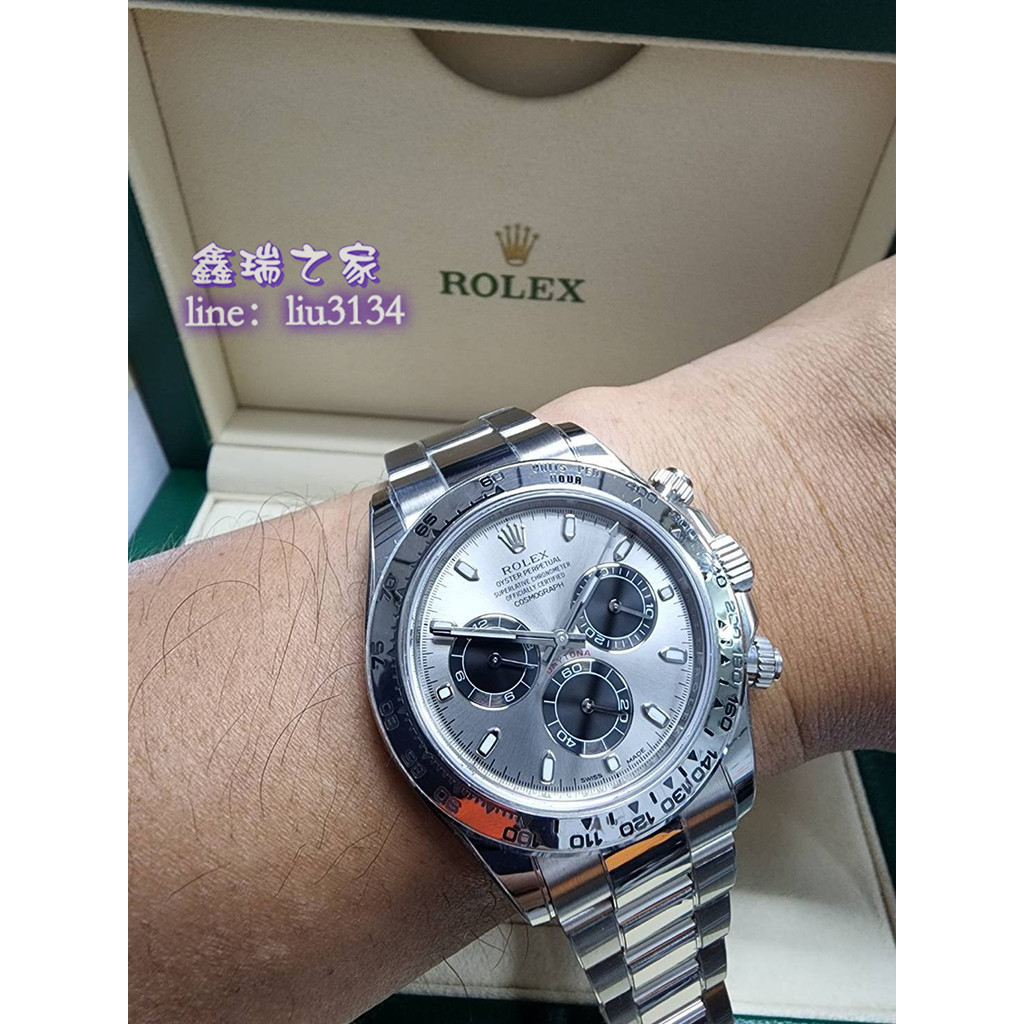 Rolex 勞力士 迪通拿 Daytona 116509 灰面 116519 單錶 RSC 98新 116505