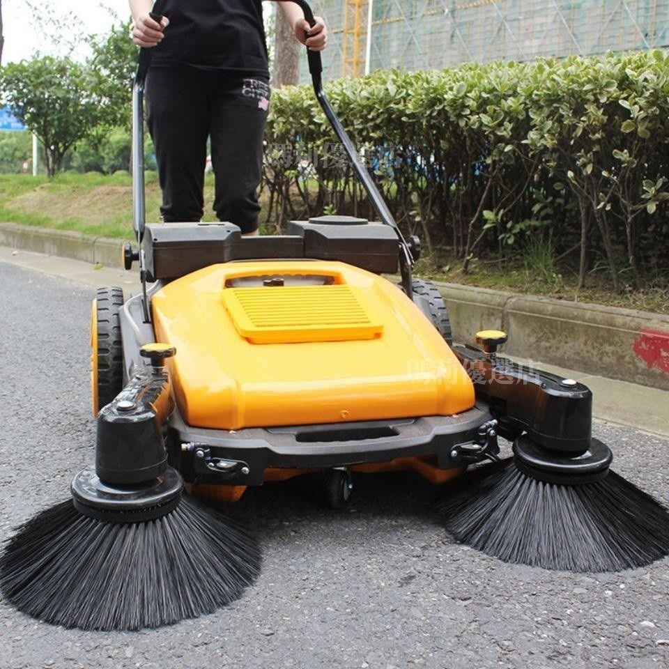 【瑪莉家居】手推式手動掃地機 工業工廠吸塵除塵掃地機車間倉庫掃地機 物業垃圾粉塵雞舍清潔手動掃地清潔車🔥台灣公司貨🔥