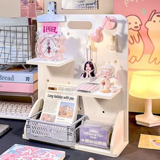 💕桃園出貨💕桌面洞洞板書架文具收納神器學生宿舍桌上網紅ins簡易置物架少女 💕桃園出貨💕✨Jenny百貨✨