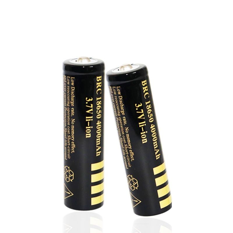 手電電池 18650 電池 大容量3.7v可充電強光手電筒唱戲機收音機頭燈 電池