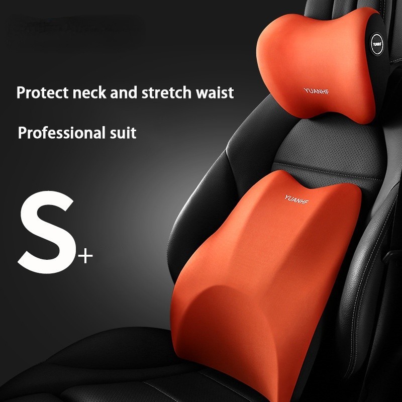 New 2023 Car Headrest Neck Pillow 3D Memory Foam Car Seat lu