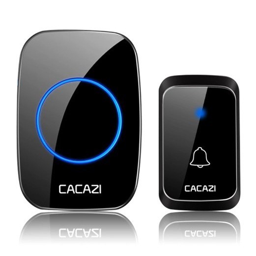 CACAZI A06-DC Waterproof Wireless Doorbell DC battery-operat