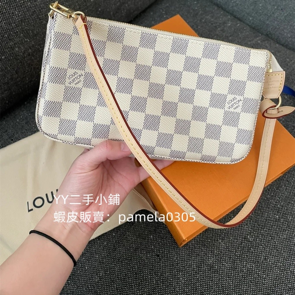 YY二手 LV 路易威登 LOUIS VUITTON 麻將包 錢包小號 小皮包 N41207 現貨實拍