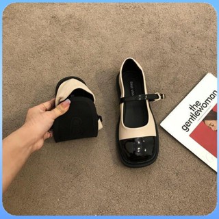 🔥熱銷新款⚡新品法式晚晚風溫柔厚底瑪麗珍單鞋女鞋春秋小香風英 瑪莉珍鞋 瑪麗珍鞋 方頭跟鞋 皮鞋 平底鞋皮鞋女 復古