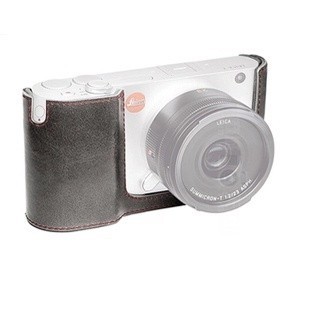 Leica/徠卡T相機包 萊卡T半包 徠卡TL皮套  徠卡t701原裝真皮套
