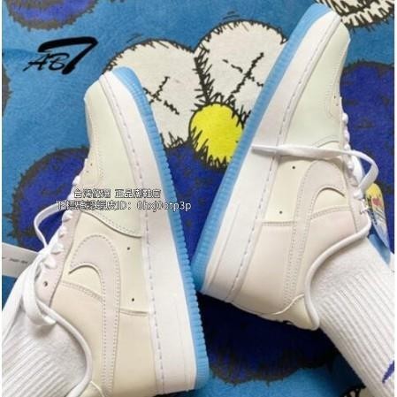 門市正品★Nike Air Force 1 UV 白藍粉 熱感應 休閒鞋 小白鞋 DA8301-100