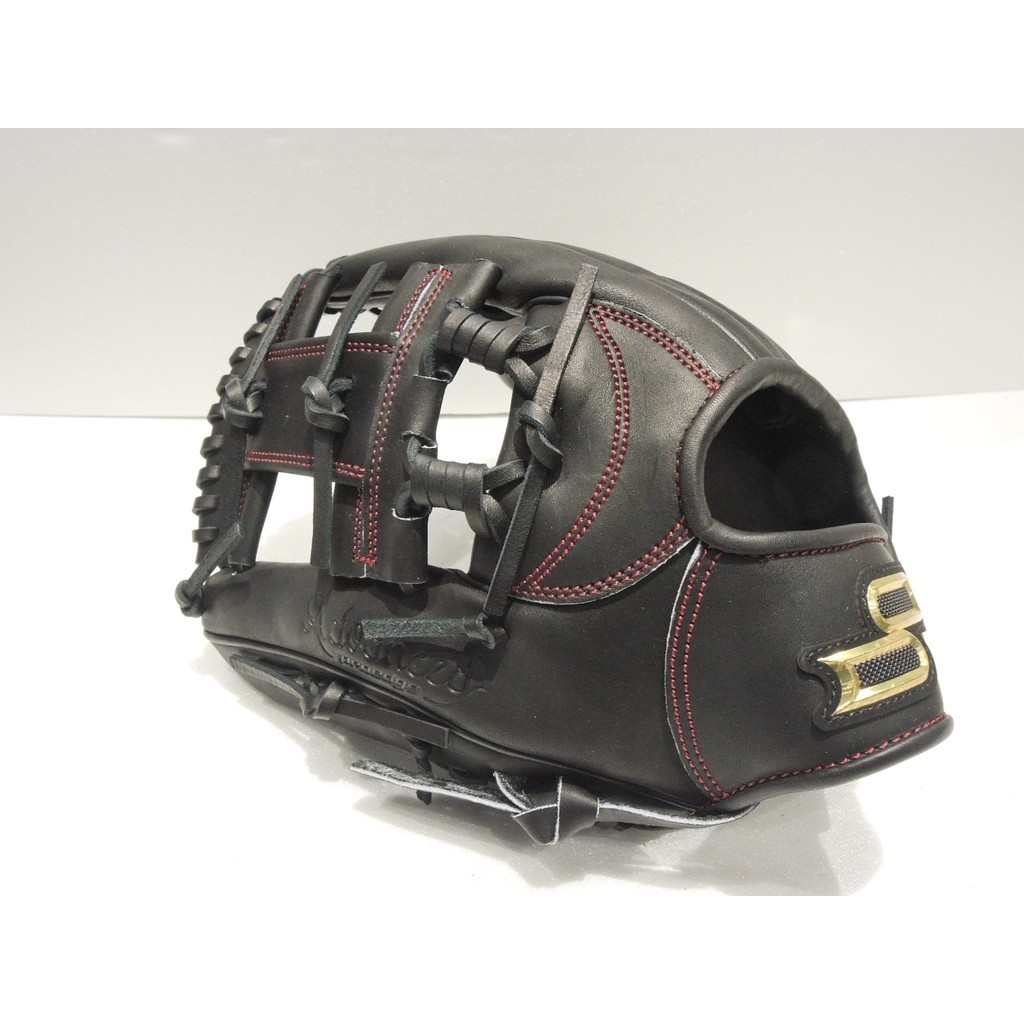 日本品牌 SSK Proedge Adoanced 硬式牛皮 反手 棒壘球 工字檔 內野手手套(ADT6224F)黑