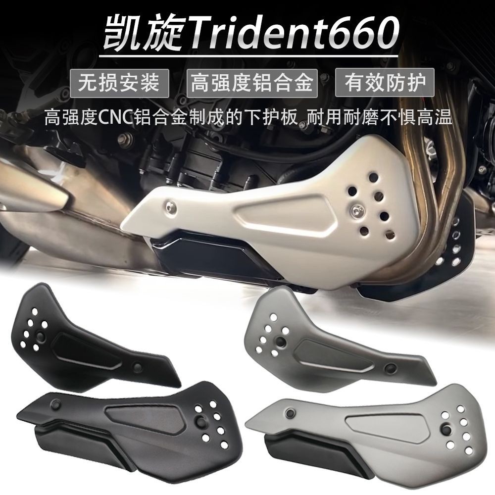 🟥凱旋 Trident660 改裝 底盤護板 下導流罩 左右側板 改裝件