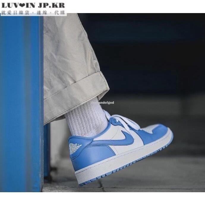 【日韓連線】Nike Air Jordan 1 Retro Low Golf UNC DD9315-100潮流男女鞋