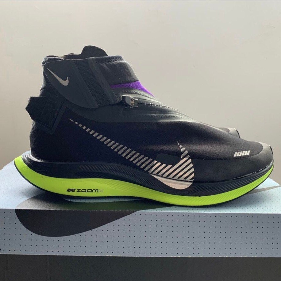 Nike Zoom Pegasus Turbo Shield 機能 黑紫 運動鞋 籃球鞋 BQ1896-002