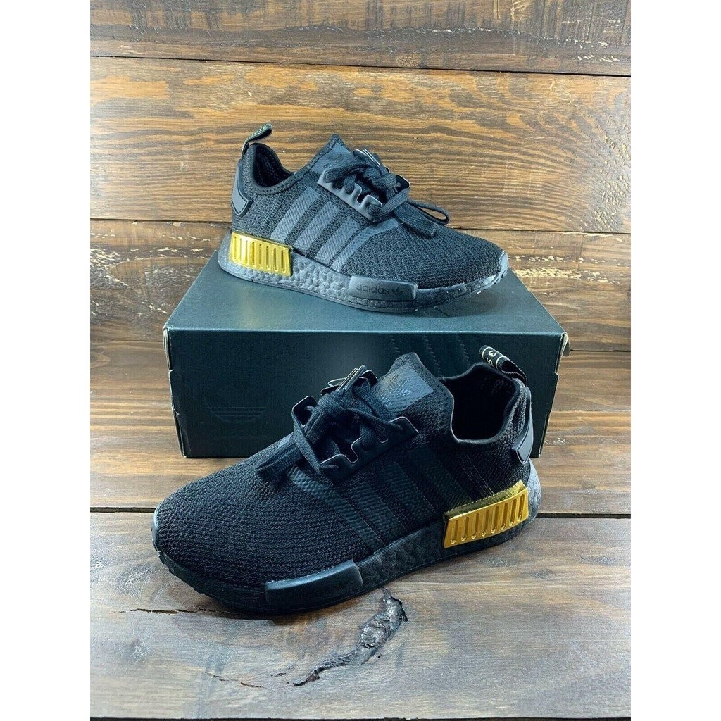 Adidas NMD R1 黑金 休閒鞋 FV1787