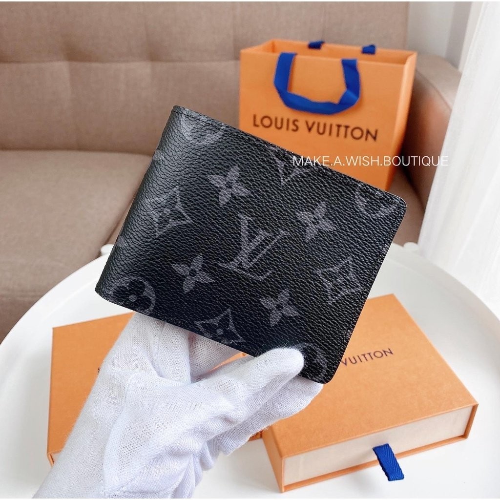 二手精品 Louis Vuitton Slender Wallet 對折短夾 皮夾 錢包 M62294