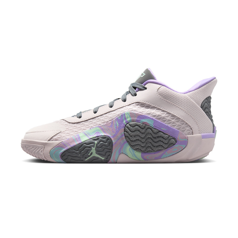Nike Jordan Tatum 2 大童 粉紫 喬丹 休閒 包覆 緩震 運動 籃球鞋 FJ6459-600