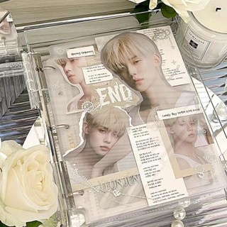 [💗臺灣🧡出貨💫]追星卡冊擋板A4/B5/A5/A6PP塑膠分隔板活頁本防壓保護板透明磨砂
