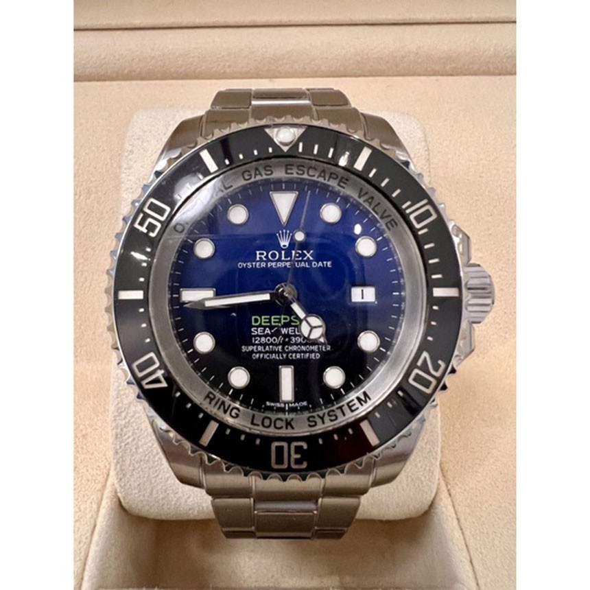 ROLEX 116660 DB Deep Sea D Blue 藍黑漸層面盤 水鬼王 黑水鬼腕錶