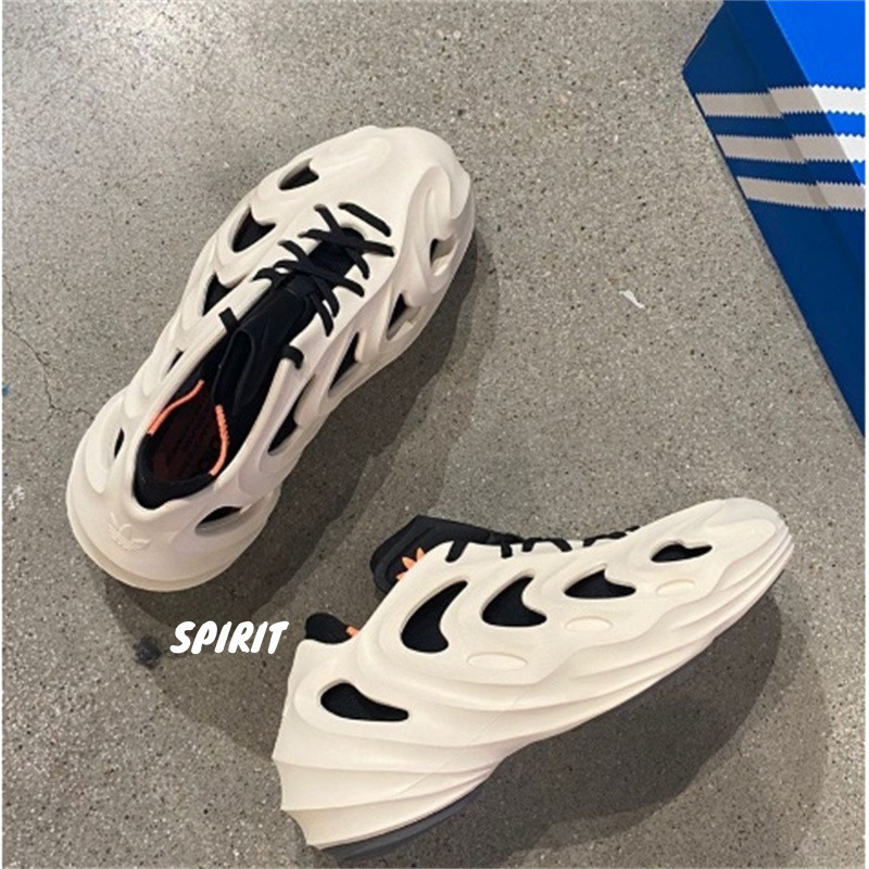 adidas originals adiFOM Q‘Winder White’減震防滑耐磨休閒鞋 洞洞鞋 男女款