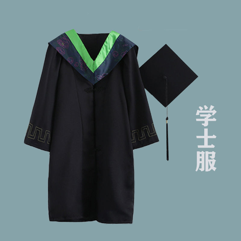 臺灣-出貨學士服大學生專科學位服畢業禮服文科套裝學院風理科工科學士帽袍