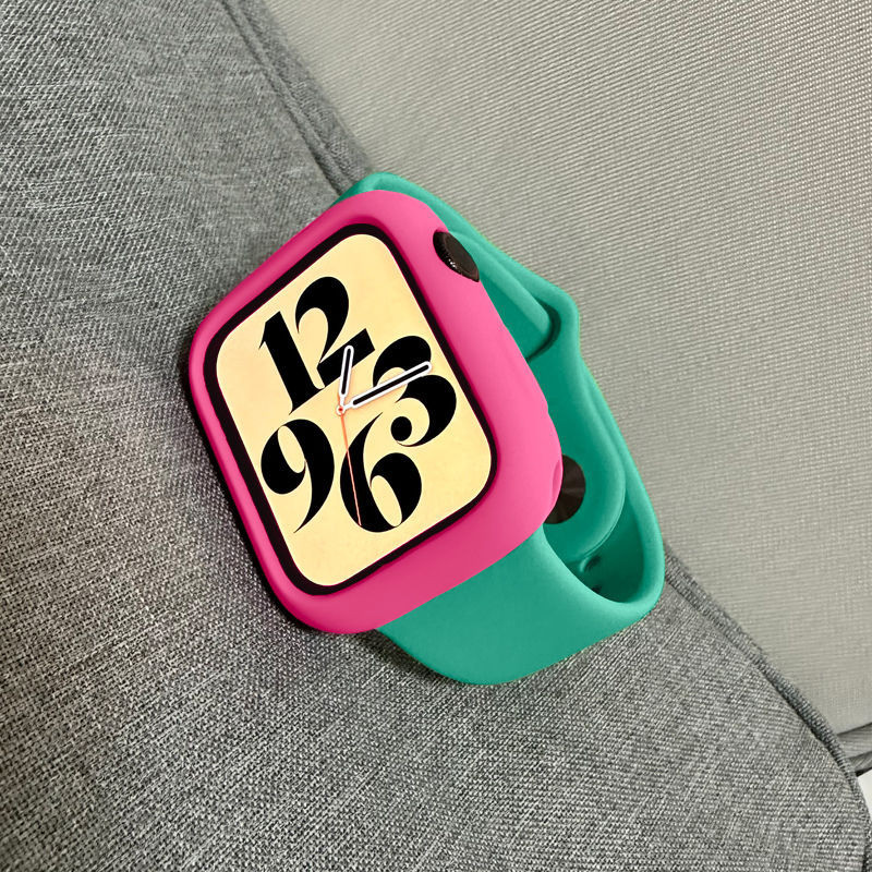 《優選》適用iwatch錶帶S9/8/7/6/5蘋果手錶錶帶硅膠applewatch錶帶ultra