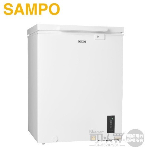 SAMPO 聲寶 ( SRF-151D ) 150公升 變頻直冷臥式冷凍櫃