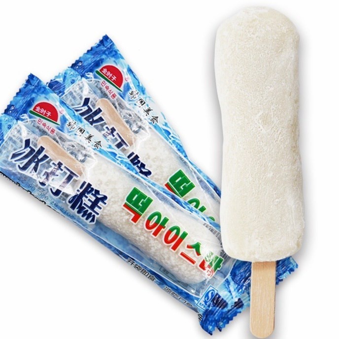💕珍好吃食品精選💕金時子冰打糕 即食年糕 糯米糍 冰年糕棒 韓國東北特產 休閒零食