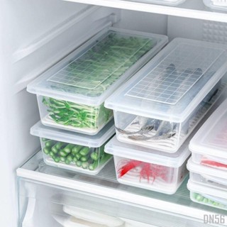 透明冰箱收納盒冷凍魚肉瀝水保鮮盒廚房分類塑料冷凍分裝盒級