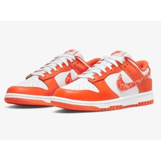 Nike Dunk Low ESS 腰果花 DH4401-103 -104 白橙 棕