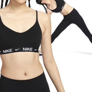 Nike AS DF INDY LGT SPT BRA 女 黑 輕度支撐 運動 訓練 運動內衣 FD1063-011