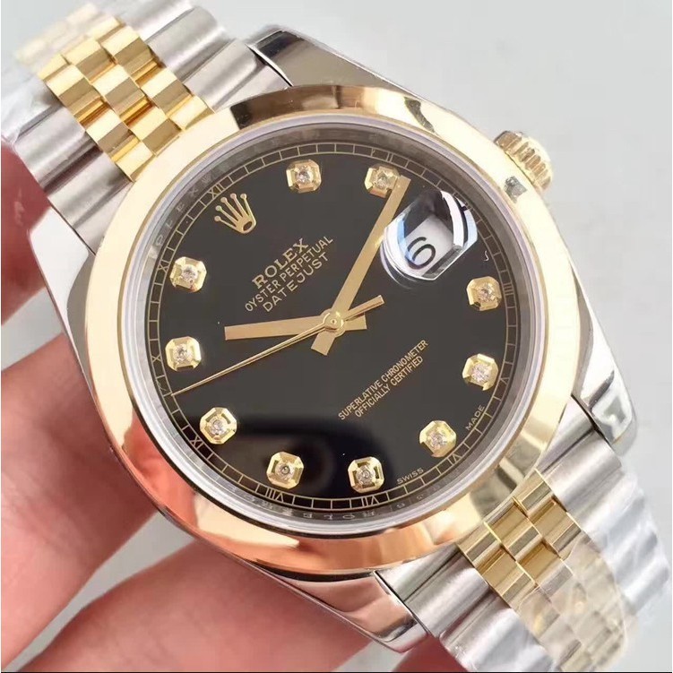 【限時免運】Rolex 日誌型 自動機械手錶 香檳金279178 42mm 日期顯示 加鑽圈 勞力士手錶 商務錶 男錶