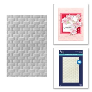 Spellbinders 編織3D浮雕版 Woven 3D Embossing Folder
