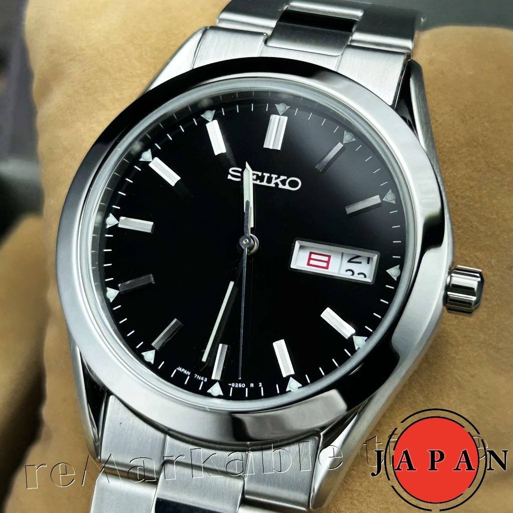 【SEIKO 石英手錶】日本製經典紳士時尚男錶款SCDC085