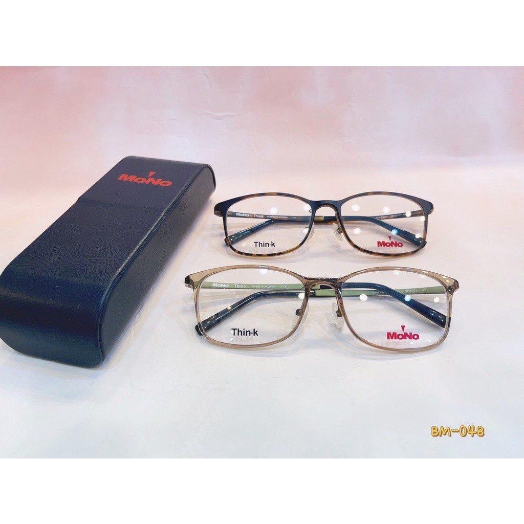 【MoNo Design】BM-048/塑鈦超輕量眼鏡/MoNoplus城市系列/楊謹華代言眼鏡