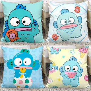 『萬物緣』🎀 醜魚漢頓三麗歐卡通周邊抱枕午休趴睡枕床頭靠枕宿舍靠墊個性禮物