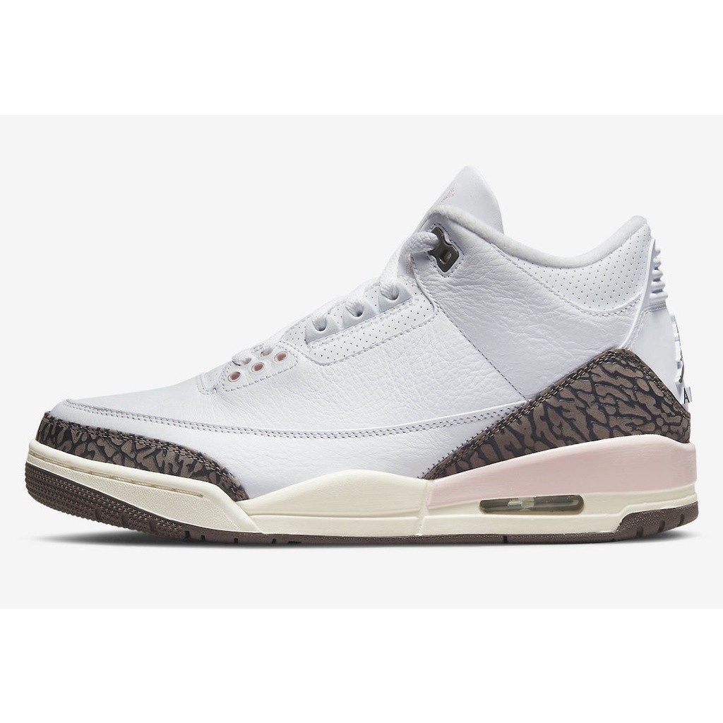 {正品}Air Jordan 3 CK9246-102 AJ3 白粉 籃球鞋