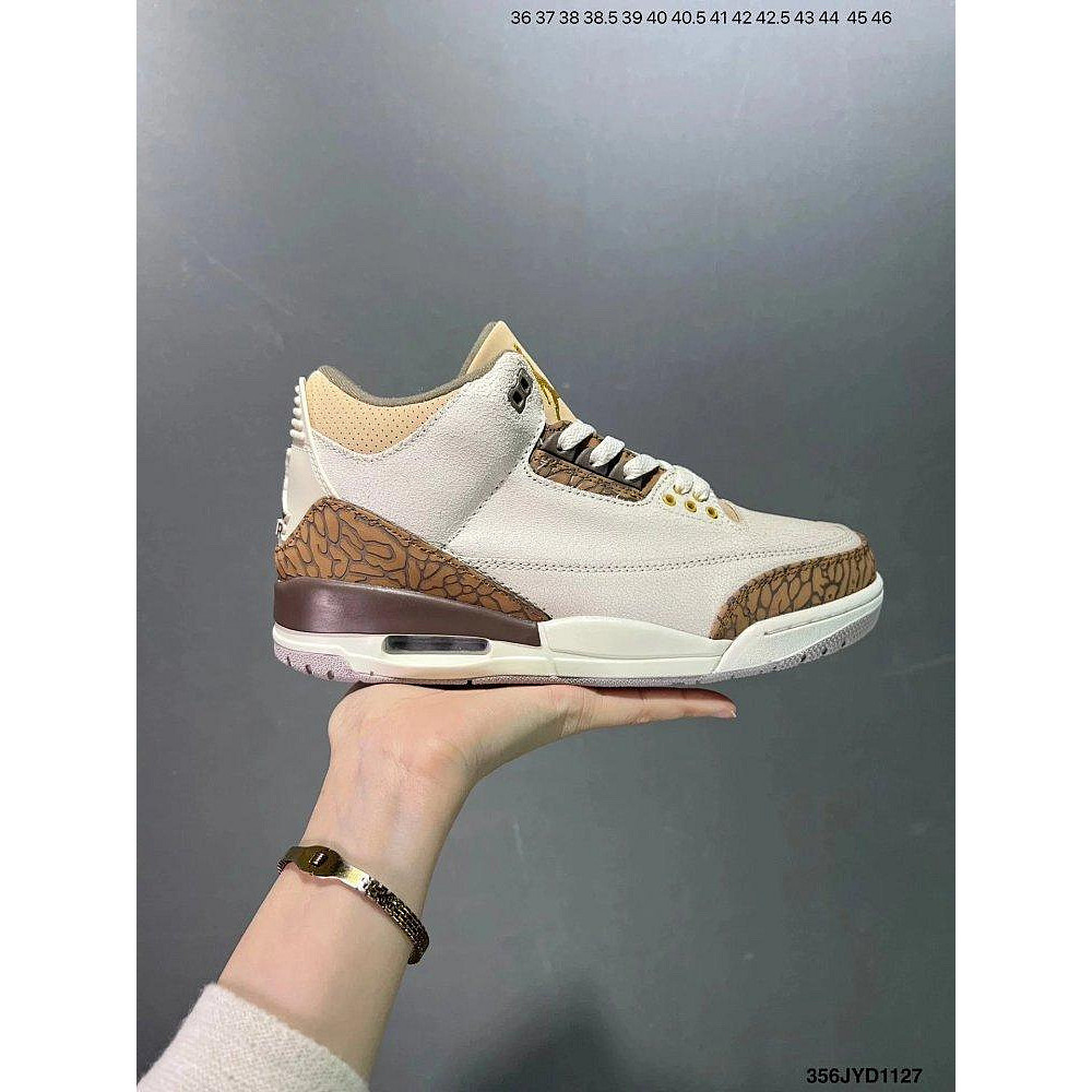 Air Jordan AJ3 Retro 白青綠 aj Aj 中幫休閑運動籃球鞋 CT8532-145