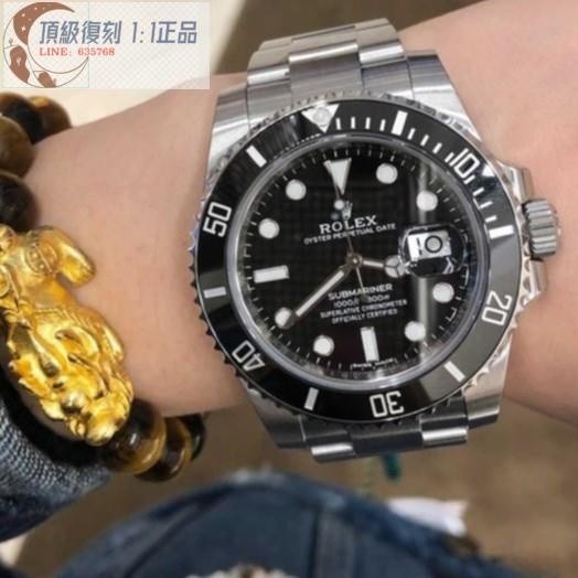 高端 勞力士Rolex潛行者男士機械手錶男錶錶三眼計時錶女士手錶石英錶瑞士錶機械錶