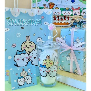 新款吉伊卡哇禮物套裝生日可愛送閨蜜女生男生實用吸管杯兒童卡通 chiikawa周邊 交換禮物 送禮