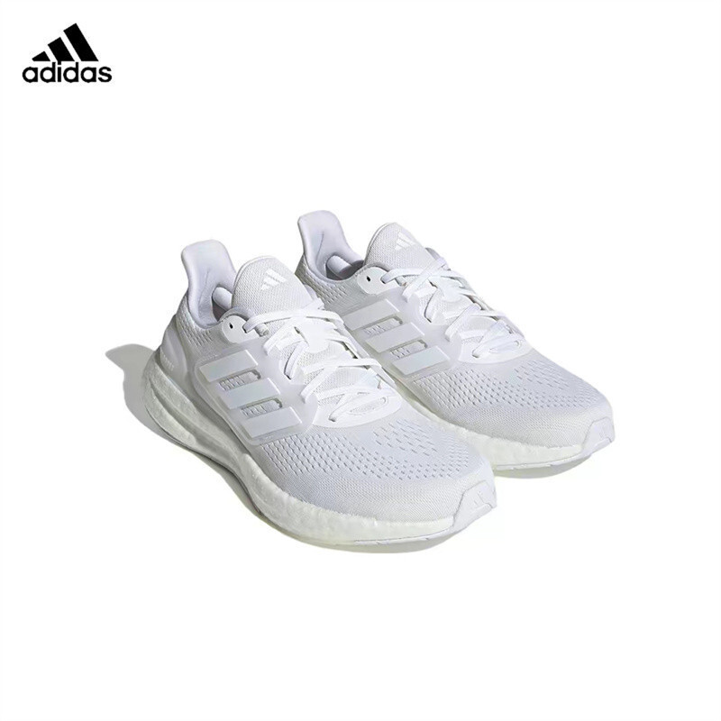 ▶adidas PUREBOOST 23 跑鞋 慢跑鞋 運動鞋 黑武士 米灰 IF2368 IF4840