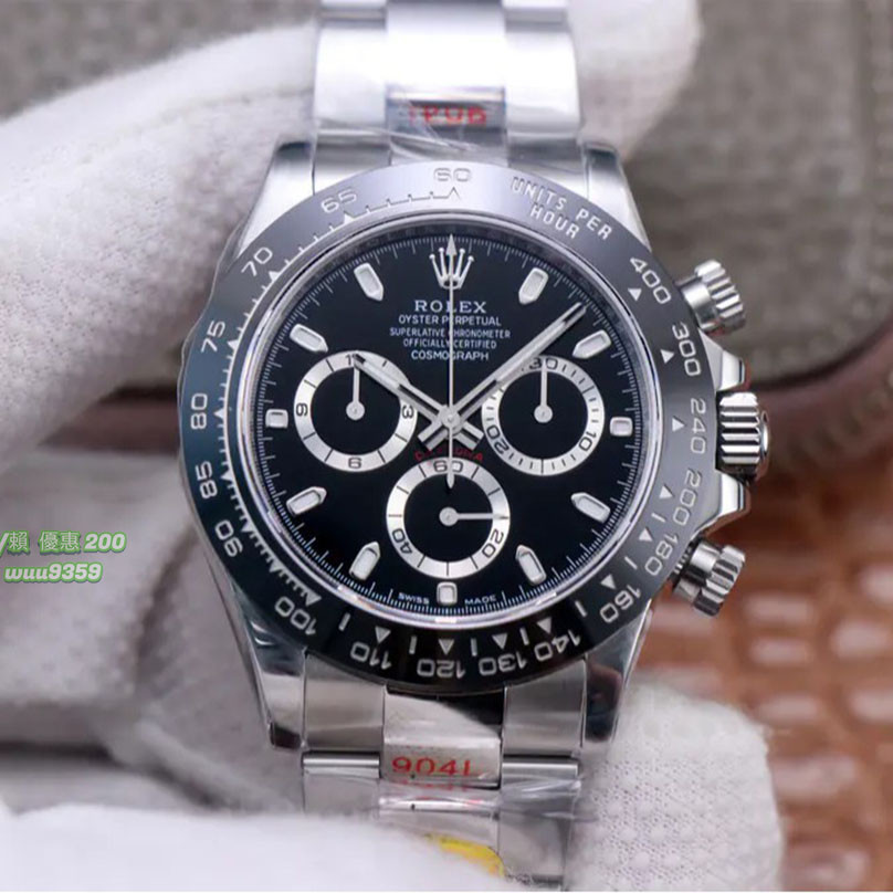 Rolex 腕錶 勞力士 手錶 士迪通拿V8最終版本 4130機芯搭配904L鋼 訂制版KIF避震器 男士腕錶精品手錶