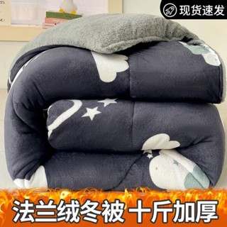💥臺灣出貨💥 加厚保暖絨被子冬被雙麵單絨棉被加厚保暖冬季褥子毛絨被芯墊被 羊羔絨被子 法蘭絨暖暖被 棉被 冬被 BSNW