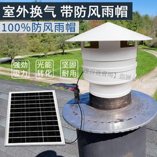 熱賣、太陽能12V直流無刷暴力風機110/160/200管道樓頂通風換氣扇排風扇