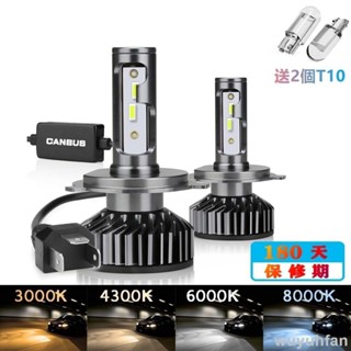 免運 H4 H7 高亮 汽車LED大燈 機車大燈 LED頭燈 H1 H11 9005 9012霧燈 改裝車燈 燈泡 通用