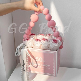 🔔臺灣出貨🔔ins氛圍感玫瑰花禮盒 送女朋友閨蜜生日禮物 女生生日拍照道具 氛圍感禮物