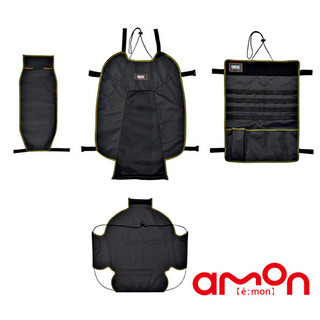 樂速達汽車精品【8628】日本精品 AMON OGC 前排座椅防汙保護套