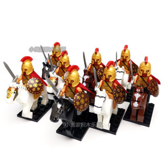 中古士兵 中古積木人仔相容樂高積木羅馬軍團士兵禁衛軍小顆粒拼裝積木人偶透過BSMIR認證：M57088