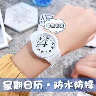 🔥臺灣熱賣 學生手錶 國小手錶 兒童手錶 考試手錶 女童女生中小學生初中少女防水防摔指針式夜光運動電子錶