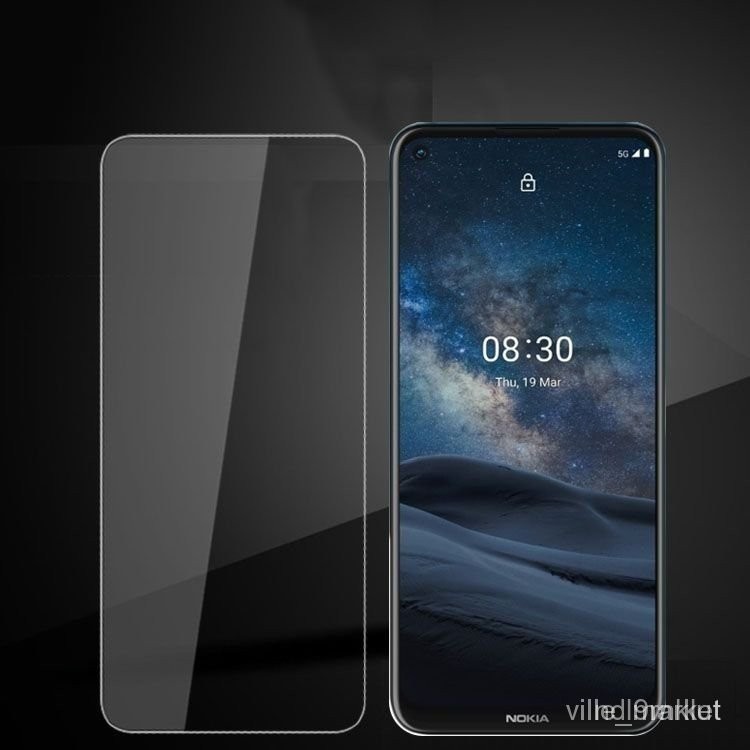 【限時 下殺價】諾基亞8.3極點屏鋼化膜NOKIA 8.3抗藍光護眼手機玻璃膜6.81寸 滿版玻璃貼 保護貼 鋼化膜