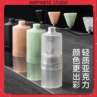 🔥實拍免運🔥手搖咖啡豆磨研機 磨研機 手搖磨豆機燁微咖 糖果色手搖磨豆機手動電動可切換手衝意式咖啡豆研磨器
