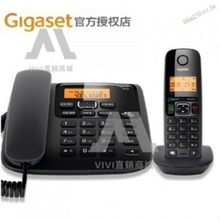 【臺灣優選】德國Gigaset西門子 A730 中文無線電話 DECT數位電話 子母機 白色 電話座機 來電顯示室內 L