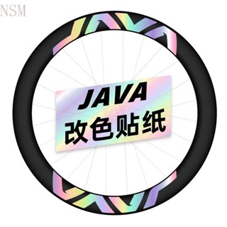 JAVA公路車輪組 魚雷3魚雷6top輪圈 防水自行車客製個性改色貼紙 車輪貼紙 山地車貼紙 公路車輪框貼紙 公路車貼紙