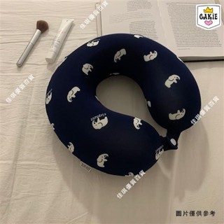 《飛機枕》U型枕可愛卡通冰絲記憶棉可拆洗開車飛機便攜旅行午睡辦公神器